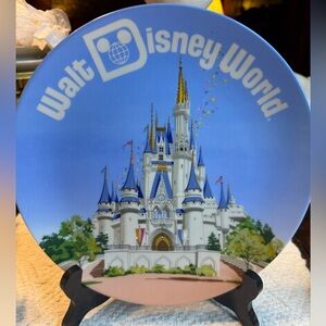 Disney Princess Castle Decorative Plate